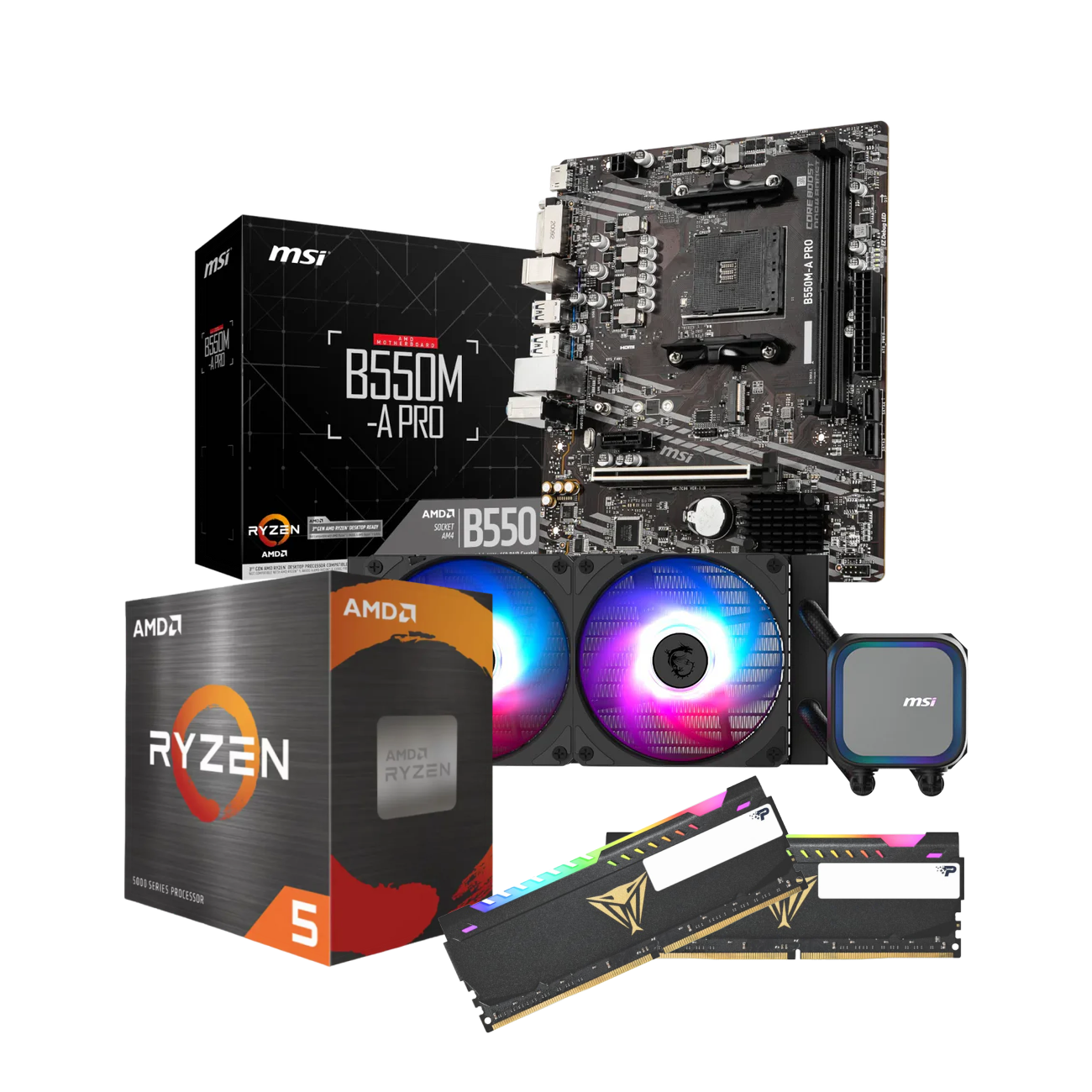 MSI B550M-A Pro Ryzen 5 5600XT Upgrade kit - FREE DELIVERY
