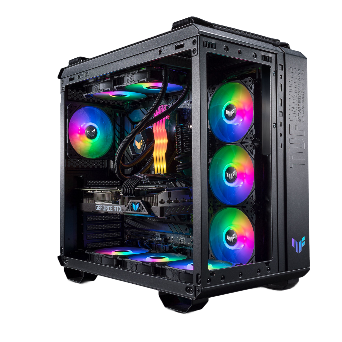 ASUS Ryzen 7 9800X3D RTX 5080 16GB Gaming PC – Turbo Tortoise Tech