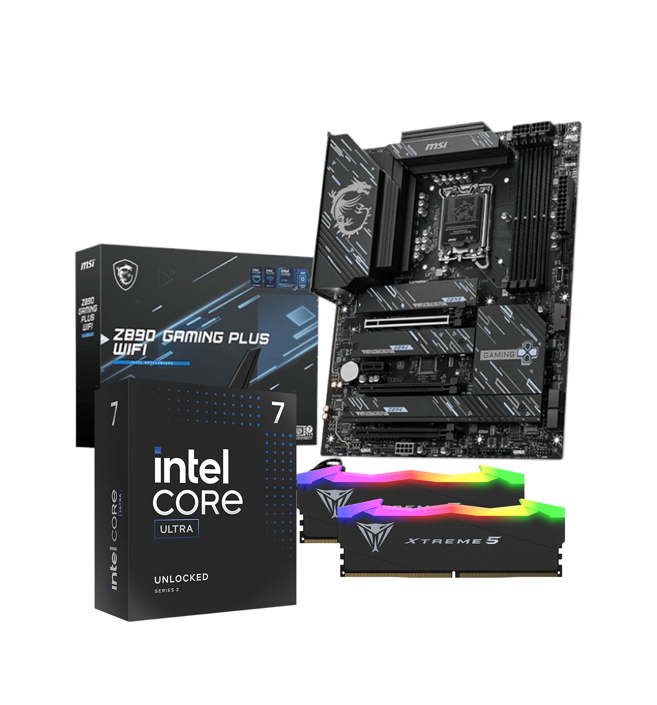 MSI Z890 Gaming Plus WIFI Intel Core Ultra 7 265K Upgrade Kit