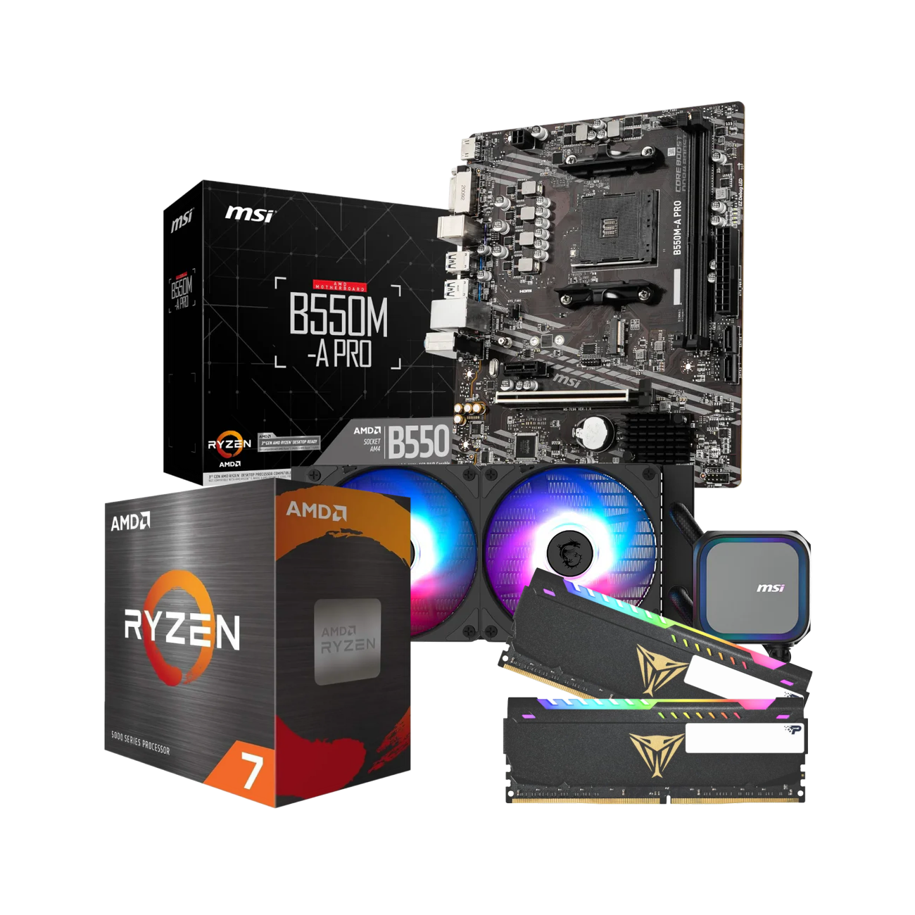 MSI B550M-A Pro Ryzen 7 5800XT Upgrade kit - FREE DELIVERY