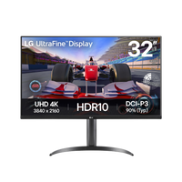 LG UltraFine 32" 4K UHD VA Monitor - 60Hz, 4ms, HDR10, Built-in Speakers