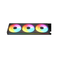 Cougar Unity 360 RB ARGB Triple 120mm Reverse-Blade Fan Set | Black