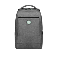 Port Designs XL Yosemite ECO 15.6/16" Laptop Backpack - Grey, 18L, Recycled PET