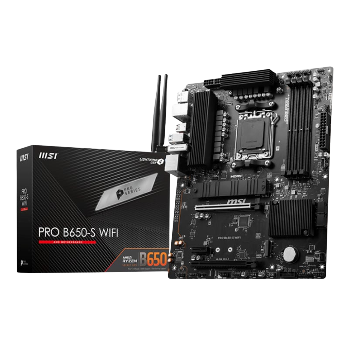 MSI PRO B650-S Wi-Fi AMD RYZEN 5 8400F Upgrade Kit – Turbo