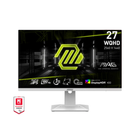 MSI MAG 274QRFW 27" Gaming Monitor White – WQHD, 180Hz, 1ms, Rapid IPS, DisplayHDR 400