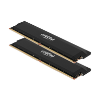 Crucial Pro DDR5 6000MHz 32GB Overclocking Memory Kit – Black