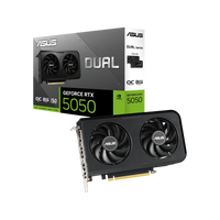 ASUS Nvidia GeForce RTX 5050 Dual OC 8GB GDDR6 Graphics Card