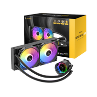 Antec VORTEX LUM 240 ARGB AIO CPU Liquid Cooler – Black
