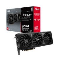 ASUS Prime Radeon RX9070 XT OC Edition 16GB GDDR6 Graphics Card