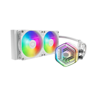 Cooler Master MasterLiquid 240 Atmos 240mm ARGB White Liquid CPU Cooler