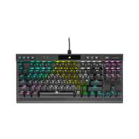 Corsair K70 RGB TKL CHAMPION SERIES Optical-Mechanical Gaming Keyboard with PBT DOUBLE SHOT PRO Keycaps (NA)