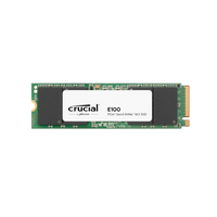 Crucial E100 480GB PCIe Gen4 2280 NVMe M.2 SSD