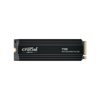 Crucial T705 4TB M.2 NVMe Gen5 with Heatsink NAND SSD