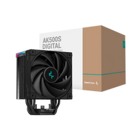 DeepCool AK500S Digital 120mm Air CPU Cooler – Black