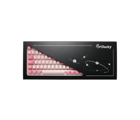 Ducky Gossamer Pink PBT Double-Shot Keycap Set – US Layout, Cherry MX Profile