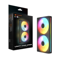 Cougar UNITY 240-FB ARGB 2x120mm Black