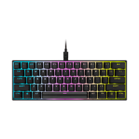 Corsair K65 RGB MINI 60% Mechanical Gaming Keyboard – Cherry MX Speed, Per-Key RGB