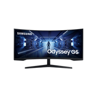 Samsung Odyssey G5 34″ UWQHD Curved Gaming Monitor – 165Hz, 1ms, HDR10