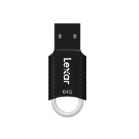 Lexar JumpDrive V40 64GB USB 2.0 Flash Drive - Black