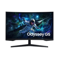 Samsung Odyssey G55C 32" QHD Curved Gaming Monitor - 165Hz, 1ms, VA, HDR10, AMD FreeSync