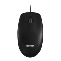 Logitech M100 Wired Mouse Black
