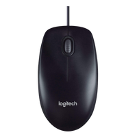 Logitech M90 Wired Mouse Black