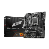 MSI A620M-E PRO AMD AM5 MATX Gaming Motherboard