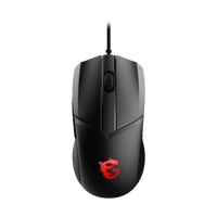 MSI Clutch GM41 Lightweight Gaming Mouse V2 Black – 16000 DPI, Ultra-Light, RGB