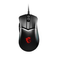 MSI Clutch GM51 Lightweight Gaming Mouse Black – 26000 DPI, Ultra-Light, RGB
