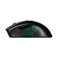 MSI Clutch GM51 Lightweight Wireless Gaming Mouse Black – 26000 DPI, Charging Dock, RGB