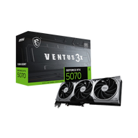 MSI GeForce RTX 5070 12GB VENTUS 3X OC Graphics Card – PCIe 5.0