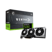 MSI GeForce RTX 5080 VENTUS 3X OC 16G Graphics Card