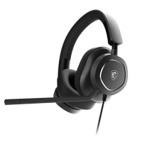 MSI Maestro 300 Gaming Headset Black – USB-C, 40mm Drivers, Detachable Cardioid Mic