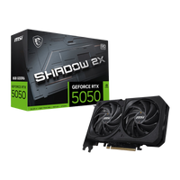 MSI Nvidia GeForce RTX 5050 Shadow 2X OC 8GB Graphics Card