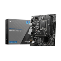 MSI PRO H610M-E Intel LGA1700 DDR5 M-ATX Motherboard