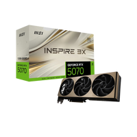 MSI GeForce RTX 5070 INSPIRE 3X OC 12GB Graphics Card