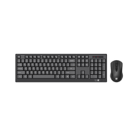 Redragon BS-8343A Wireless Keyboard and Mouse Combo - Black, 2.4GHz, 4000 DPI Mouse