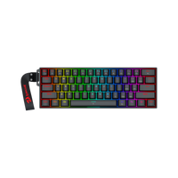 Redragon FIZZ Magnetic Plus 60% RGB Gaming Keyboard - Black, Magnetic Switches, Wired