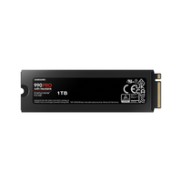 Samsung 1TB 990 PRO NVMe M.2 SSD with Heatsink