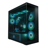 ARCTIC Xtender (Black) Tinted window with GPU mount