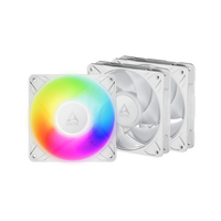 ARCTIC P12 Pro A-RGB 120mm PWM Fan - White (3 Pack)
