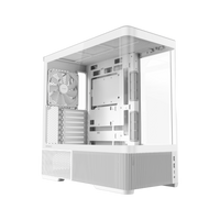 Antec C6 Curve Air Mid-Tower Gaming Case - White