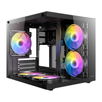 Antec VCX10M RGB Micro-ATX | ITX ARGB Mini -Tower Gaming Chassis – Black