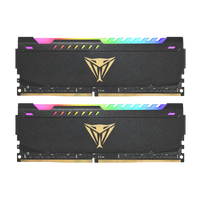 Patriot Vipersteel 32GB KIT (2x16GB) 3600MHz DDR4 Desktop Gaming Memory RGB