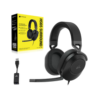 Corsair HS65 SURROUND Wired Gaming Headset - Carbon