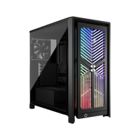 Corsair Frame 4000X RS Mid-Tower eATX PC Case - Black