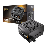 Antec CSK1000 PRO ATX3.1 Semi-Modular 1000W Power Supply (80 PLUS Bronze, PCIe 5.1, ATX 3.1 Certified)