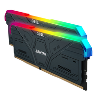 Geil Gemini RGB 32GB KIT(2X16GB) 6000MHz DDR5 Desktop Gaming Memory – Grey