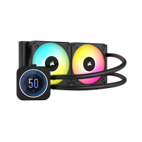 iCUE H100i ELITE LCD XT Display Liquid CPU Cooler