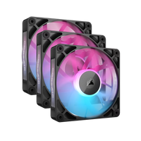 iCUE LINK RX120 RGB 120mm PWM Fan Triple Starter Kit